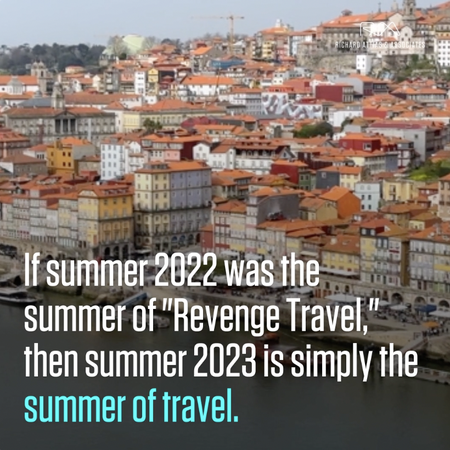 summer 2023 travel tourism rebound