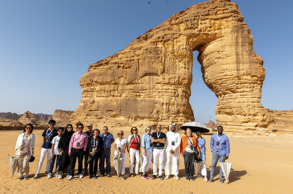 Hegra Nobel Laureates Conference AlUla outing